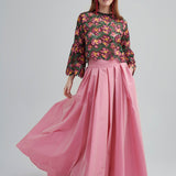 ENDA TAFFETA SKIRT