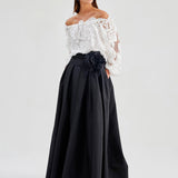 ENDA TAFFETA SKIRT