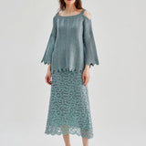 GINA METALLIC SWEATER