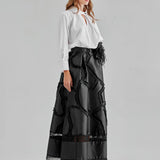 NISA TAFFETA SKIRT