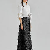 PIA FLORAL SKIRT