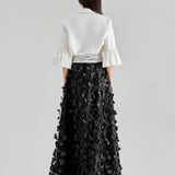 PIA FLORAL SKIRT