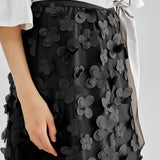 PIA FLORAL SKIRT