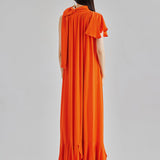 CAROLINE SILK DRESS