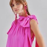 CAROLINE SILK DRESS