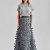 PIA FLORAL SKIRT