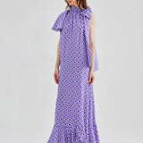 CAROLINE SILK PRINTED DRESS