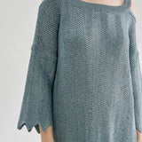 GINA METALLIC SWEATER