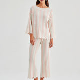 CECILE STRIPED SET
