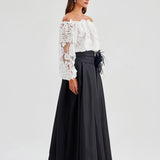ENDA TAFFETA SKIRT