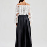 ENDA TAFFETA SKIRT