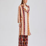 Evie Jacket Pearl offering both style and comfort with playful fringe details