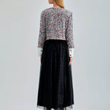 Premium Mireia Jacket in colorful design with durable and glamorous fabric