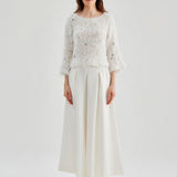 MAGDA CRYSTAL-EMBELLISHED SWEATER