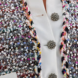 Eye-catching Mireia Jacket featuring playful hues and chic details
