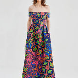 SIERRA TAFFETA GOWN