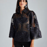 DORA ORGANZA BLOUSE